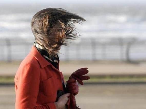 High winds are expected in Hartlepool from early on Saturday until about lunchtime.