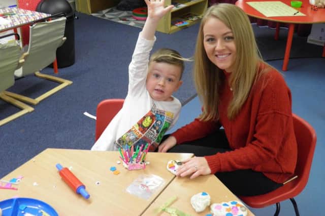 Government funding helps create extension of the early years facilities West Park Primary in Hartlepool.