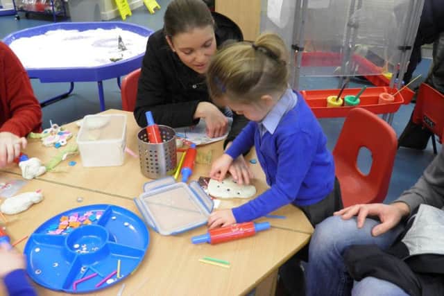 Bosses delighted at extension of early years facilities West Park Primary School in Hartlepool.