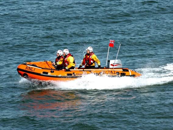 Sunderland RNLI delivered first aid at sea to an injured yachtsman