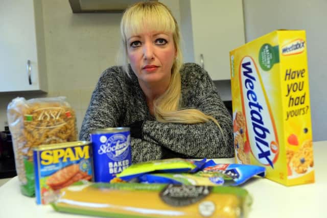 Food bank fundraiser Hayley Reay has launched a campaign in memory of her husband David Reay.