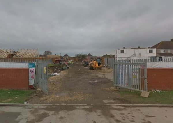 The entrance to the site of the proposed affordable new housing off Lealholm Road. Picture Google.