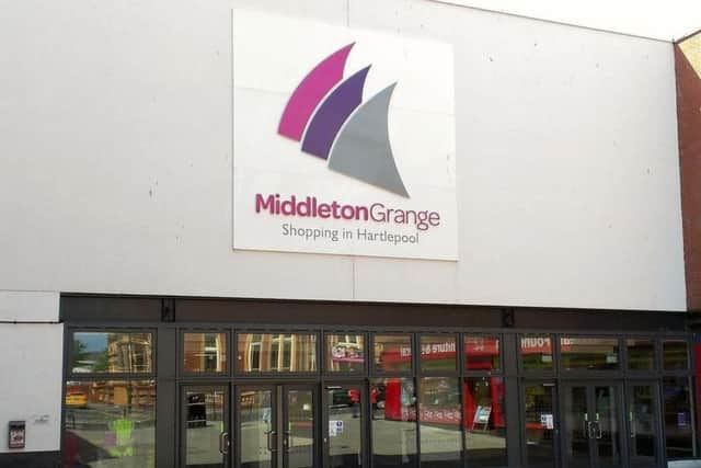 Middleton Grange shopping centre Hartlepool.