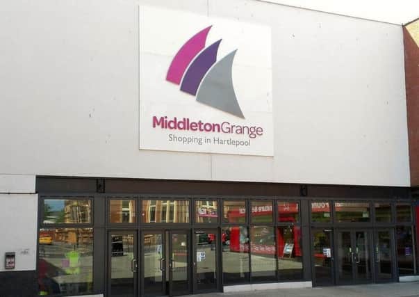 Middleton Grange shopping centre Hartlepool.