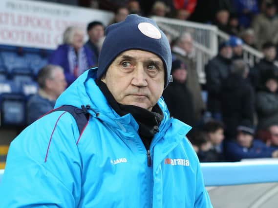 Hartlepool United boss Richard Money saw his side lose their first home game under his watch yesterday against Maidstone United.