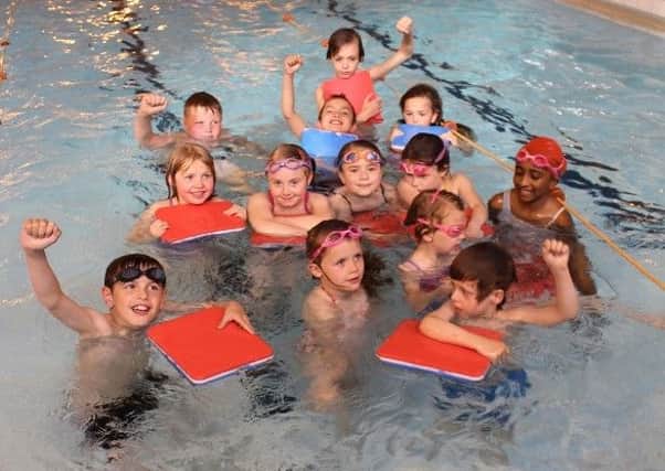 Yopungsters who took part in Hartlepool Borough Council's free swims programme.