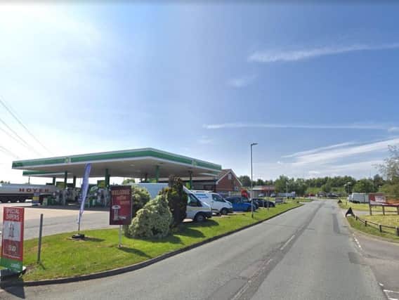 Police were called to Wolviston Services on Friday. Picture credit: Google