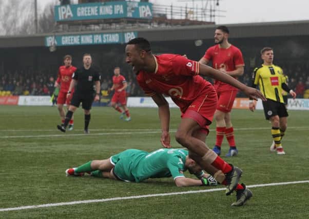 Nicke Kabamba impressed on his Hartlepool United debut
