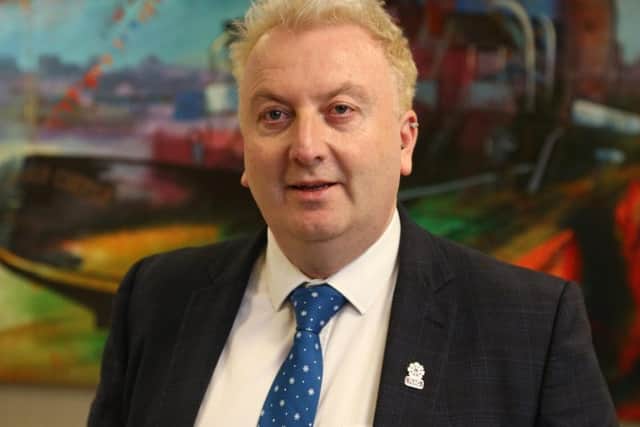 Hartlepool Borough Council leader, Coun Christopher Akers-Belcher.