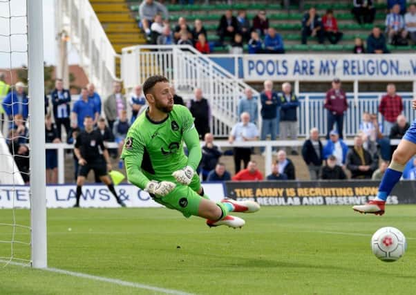 Scott Loach has a warning for his Hartlepool teammates