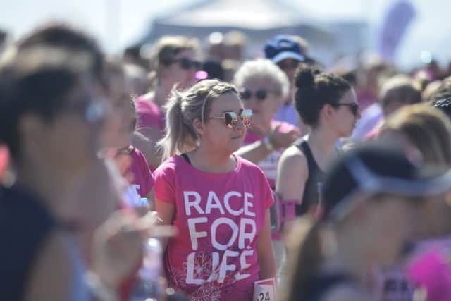 The 2018 Race for Life event underway at Seaton Carew.