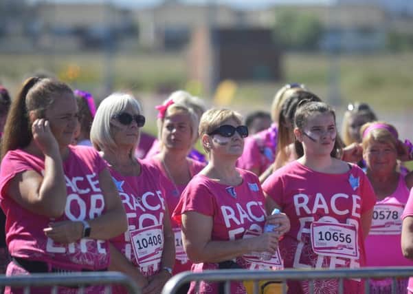 The 2018 Race for Life event underway at Seaton Carew.
