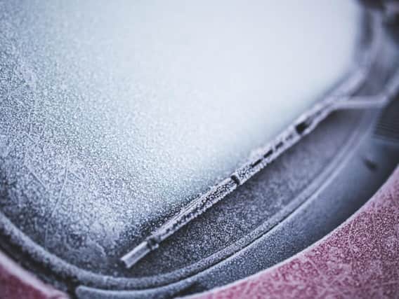 Frozen windscreen. Picture c/o Pixabay.