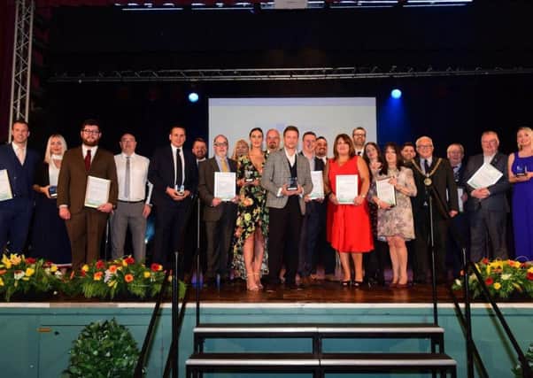 The 2018 Hartlepool Business Awards winners.