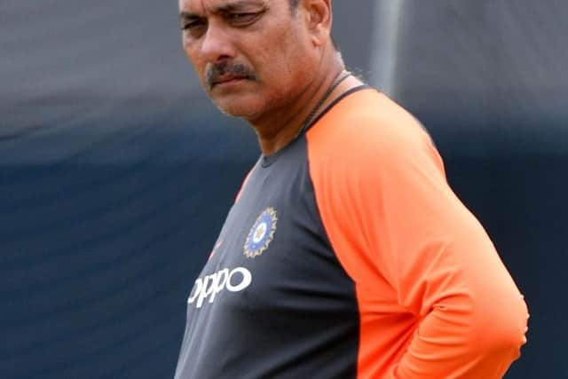 Indian coach Ravi Shastri.