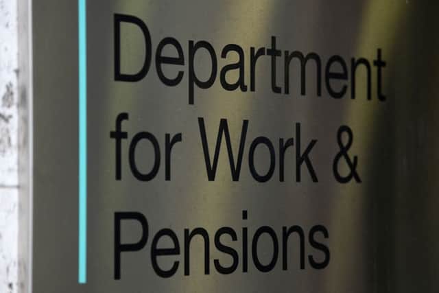 The Department for Work & Pensions, which manages the controversial Universal Credit welfare scheme. Picture by PA