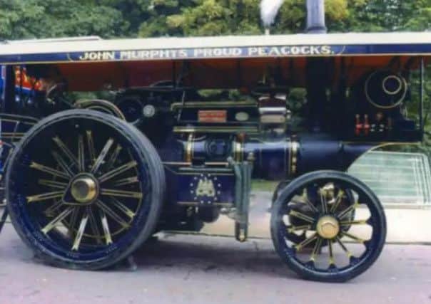 John Murphy's Proud Peacocks steam engine.