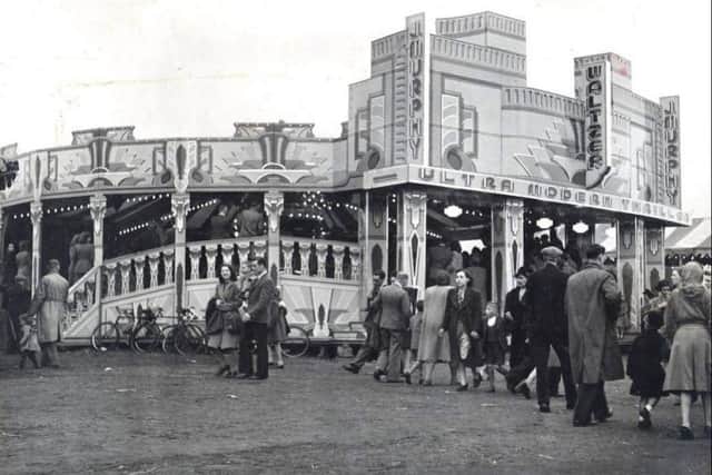 One of the first photographs of the Murphy's Funfair walzer.