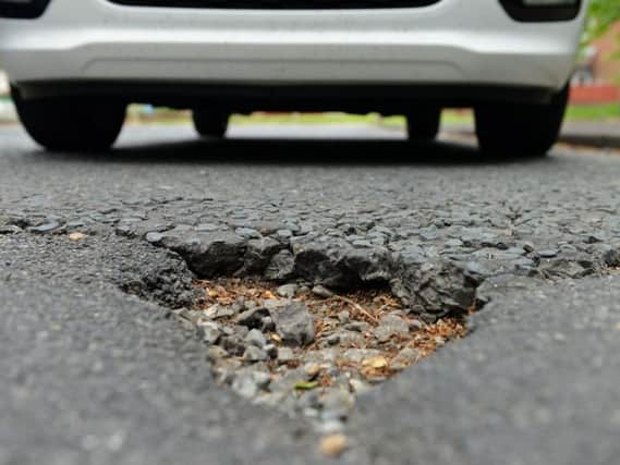 Jarrow MP Stephen Hepburn has blamed the Government for the borough's crumbling roads