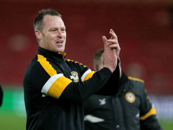 Newport boss Michael Flynn is fully focused on tomorrow's FA Cup clash with Middlesbrough.
