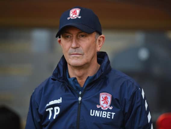 Middlesbrough boss Tony Pulis. Getty Images.