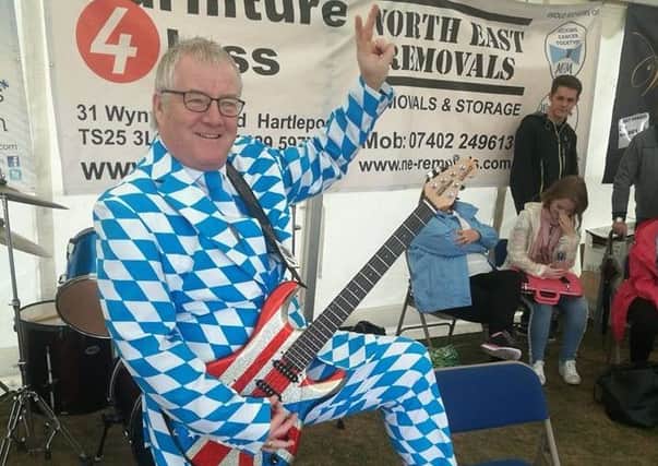 Les is known as Mr Heartlepool for his support of local charities.
