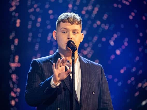 Eurovision-bound Hartlepool singer Michael Rice.