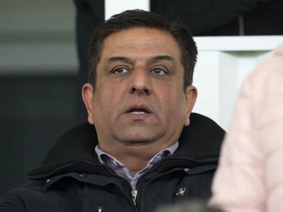 Hartlepool United chairman Raj Singh, who owns a majority stake in the football club.