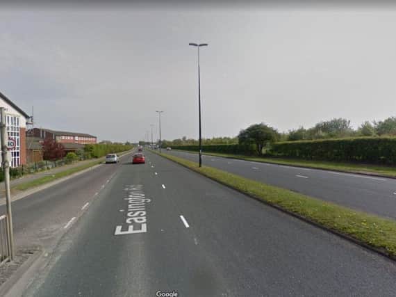 The work will be carried out on part of the southbound section of Easington Road (heading towards the town centre) between Warren Road and the Holdforth Road roundabout. Picture: Google.