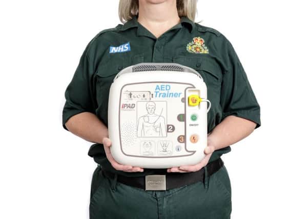 Funding is available to go towards nine defibrillators in the area