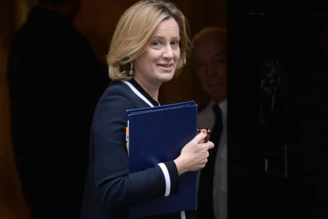 Secretary of State for Work and Pensions, Amber Rudd. Picture: Victoria Jones/PA Wire
