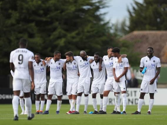 What should Hartlepool United expect from Boreham Wood this weekend?