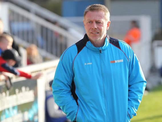 Hartlepool United boss Craig Hignett was frustrated with the performance of referee Gareth Rhodes.