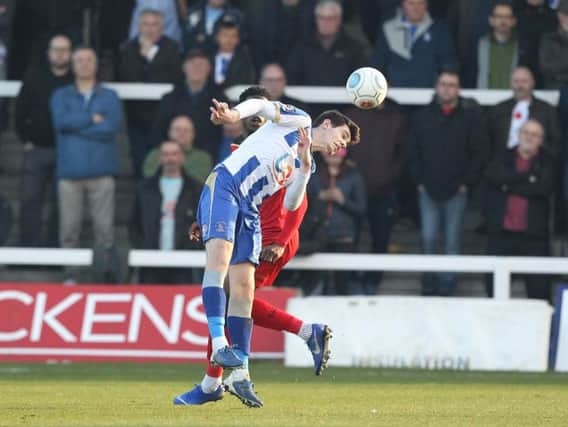 Aaron Cunningham has impressed for Pools - and he'll be relied upon again this weekend (Shutterpress).