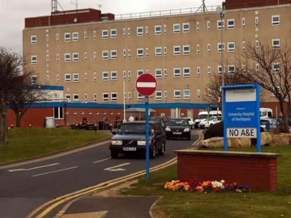Smoking ban set to start at the University Hospital of Hartlepool from March 1.