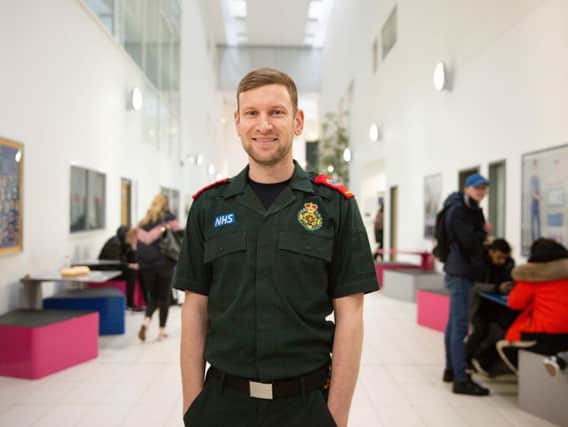 Paramedic Sean Griffiths.
