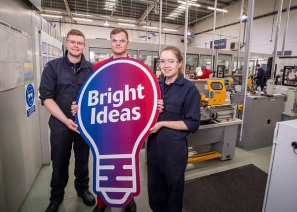 Students from Gateshead College Academy for Automotive and Engineering are among those backing the Venator scheme