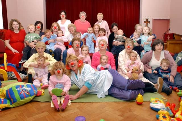 It's 12 years since the Tweenie Tots group held this pyjama party for Comic Relief.