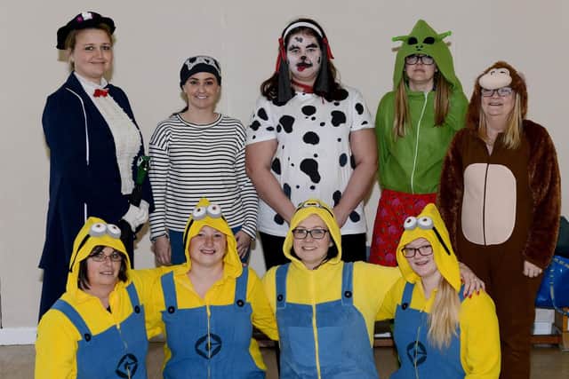 Staff at Lynnfield Primary School join in the fun of World Book Day.
