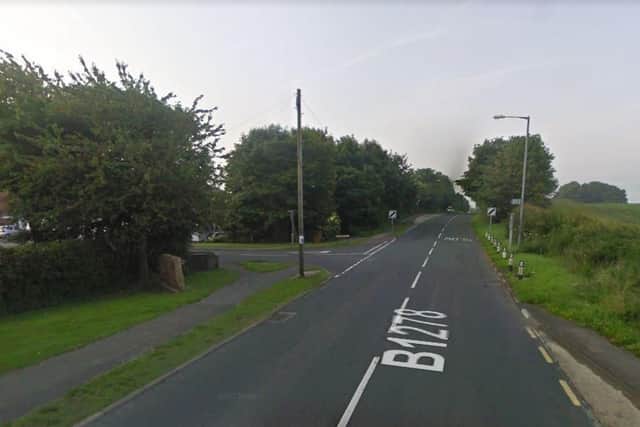 The collision happened on the junction of Salter's Lane and Wynyard Road in Trimdon. Image copyright Google Maps.