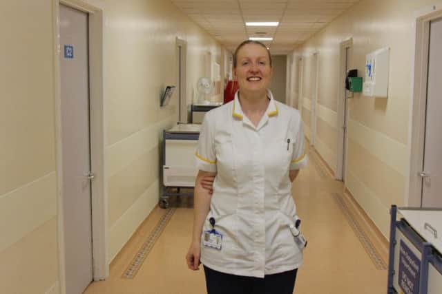 Helen Bell, Trainee Nursing Associate at the North Tees and Hartlepool NHS Foundation Trust has been nominated for a Shining Star award.