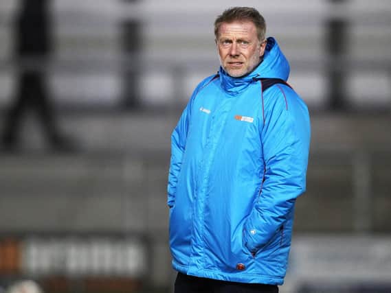 Hartlepool United manager Craig Hignett.