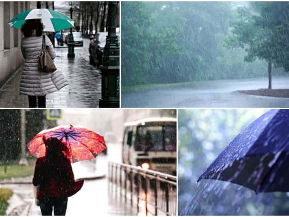 Hartlepool has been warned to expect heavy rain on Saturday.