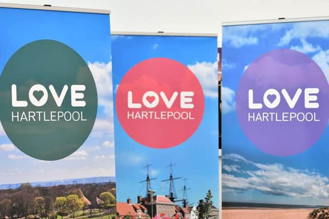 The launch of the Love Hartlepool campaign.