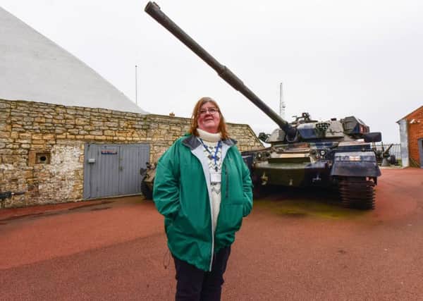 Heugh Battery Museum manager Diane Stephens