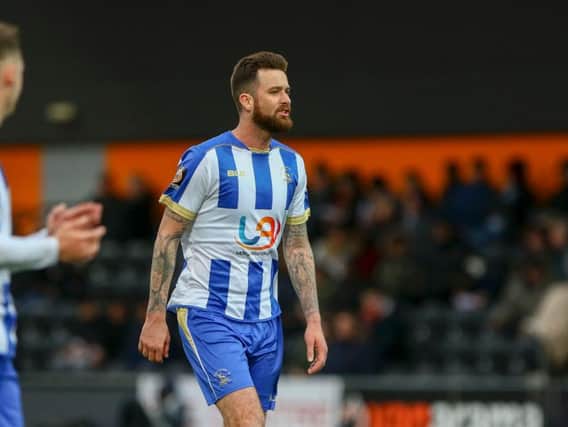 David Edgar's Hartlepool United contract is up at the end of the season.