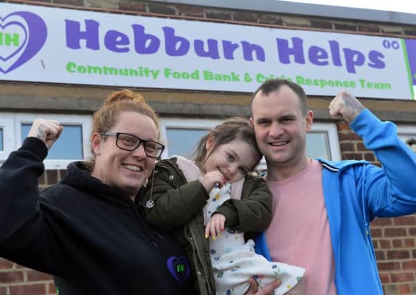Hebburn Helps' Angie Comerford is to take part in The Three Peacks Challenge with Lyla ODonovan, 6 who is battling brain tumor and father Paul O'Donovan