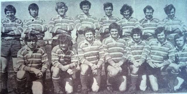 The West  team for the 1972 Durham Senior Cup final.