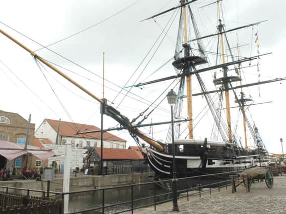 Hartlepool's landmark HMS Trincomalee was given 4m from the National Lottery.