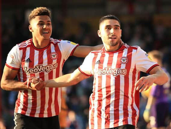 Brentford duo Neil Maupay and Ollie Watkins were both linked with moves to Middlesbrough in January.